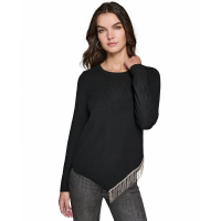 Karl Lagerfeld Paris 'Asymmetrical Crystal-Trim' Pullover für Damen