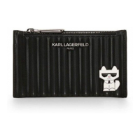 Karl Lagerfeld Paris 'Top Zip Bi-Fold Snap Choupette Bit Hologram' Portemonnaie für Damen