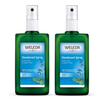 Weleda 'Sage' Sprüh-Deodorant - 100 ml, 2 Stücke