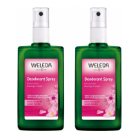 Weleda 'Wild Rose' Sprüh-Deodorant - 100 ml, 2 Stücke