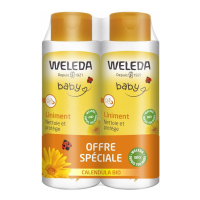 Weleda 'Calendula Baby' Windelwechsel-Lotion - 400 ml, 2 Stücke