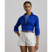 LAUREN Ralph Lauren Women's 'Regular & Petite' Linen Shirt