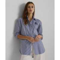 LAUREN Ralph Lauren Women's 'Striped Long-Sleeve' Shirt