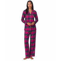 LAUREN Ralph Lauren Pyjama Set 'Plaid Notched-Collar' pour Femmes - 2 Pièces