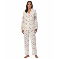 LAUREN Ralph Lauren Pyjama Set 'Printed Notched-Collar' pour Femmes - 2 Pièces