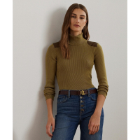 LAUREN Ralph Lauren Pull à col roulé 'Ribbed' pour Femmes