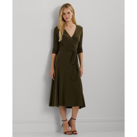 LAUREN Ralph Lauren Robe A-line 'Surplice' pour Femmes