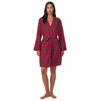 LAUREN Ralph Lauren Robe 'Short Plaid Kimono' pour Femmes