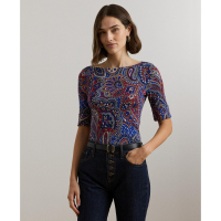 LAUREN Ralph Lauren T-shirt 'Paisley Boatneck' pour Femmes