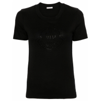 Moncler Women's 'Rhinestone-Logo' T-Shirt