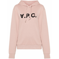 A.P.C. Sweatshirt à capuche  'Flocked-Logo' pour Femmes