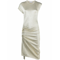 Paco Rabanne Women's 'Side Gathered-Detail' Midi Dress