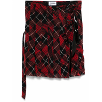 Jean Paul Gaultier Women's 'Plaid-Check' Mini Skirt