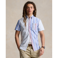 Polo Ralph Lauren Chemise à manches courtes 'Classic Fit Striped Oxford Fun' pour Hommes