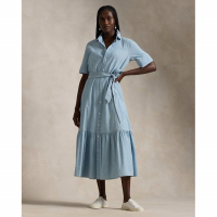 Polo Ralph Lauren Robe chemise 'Tiered' pour Femmes