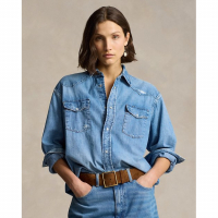 Polo Ralph Lauren Chemise en Jean 'Western' pour Femmes