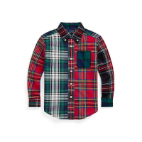 Ralph Lauren Kids Little Boy's 'Plaid Cotton Fun Shirt'