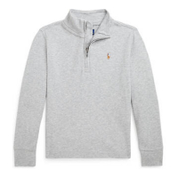 Ralph Lauren Kids Little Boy's 'Cotton Interlock Quarter-Zip Pullover'