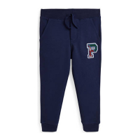 Ralph Lauren Kids Little Boy's 'Fleece Letterman Jogger Pants'