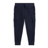 Ralph Lauren Kids Little Boy's 'Waffle Knit Cotton Cargo Jogger Pants'