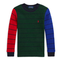 Ralph Lauren Kids Little Boy's 'Waffle Knit Cotton Long Sleeve T-Shirt'