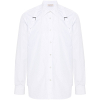 Alexander McQueen Men's 'Buckle-Detail' Shirt