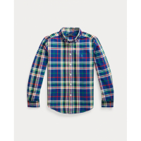 Ralph Lauren Kids Big Boy's 'Plaid Cotton Oxford Shirt'