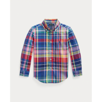 Ralph Lauren Kids Little Boy's 'Plaid Cotton Poplin Shirt'