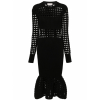 Alexander McQueen Robe Midi 'Knitted Mesh' pour Femmes