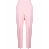 Alexander McQueen Women's 'Pleated High-Rise Tailored' Trousers