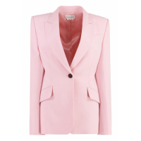 Alexander McQueen Blazer 'Single-Breasted One Button' pour Femmes