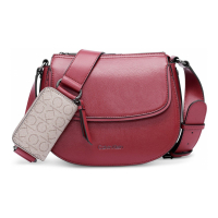 Calvin Klein 'Bella Adjustable Crossbody with Signature Zippered Pouch' pour Femmes