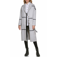 Karl Lagerfeld Paris 'Oversize Plaid Wool Blend' Mantel für Damen