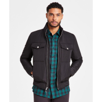 Michael Kors 'Quilted Full-Zip' Bikerjacke für Herren