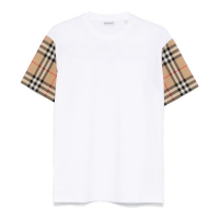 Burberry T-shirt 'Vintage Check-Detailed' pour Femmes