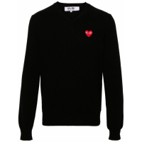 Comme Des Garçons Play Pull 'Heart-Patch' pour Hommes