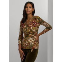 LAUREN Ralph Lauren 'Floral Stretch' Langärmeliges Oberteil für Damen