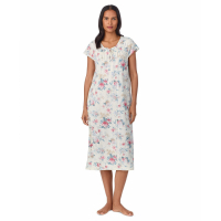 LAUREN Ralph Lauren 'Floral Flutter-Sleeve' Bademantel für Damen