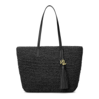 LAUREN Ralph Lauren 'Crochet-Straw Medium Whitney' Tote Handtasche für Damen