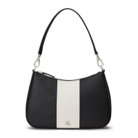 LAUREN Ralph Lauren 'Crosshatch Leather Medium Danni' Schultertasche für Damen