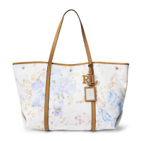 LAUREN Ralph Lauren 'Floral Canvas Large Emerie' Tote Handtasche für Damen