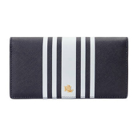 LAUREN Ralph Lauren 'Crosshatch Leather Slim' Portemonnaie für Damen