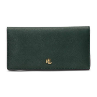 LAUREN Ralph Lauren 'Crosshatch Leather Slim' Portemonnaie für Damen