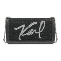 Karl Lagerfeld Paris 'Kosette Small With Karl Crystals' Schultertasche für Damen