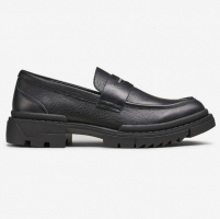 Karl Lagerfeld Paris 'Tumbled Leather Lug Sole Penny' Halbschuhe für Herren