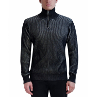 Karl Lagerfeld Paris 'Slim Fit Quarter-Zip Long Sleeve Double Needle' Pullover für Herren