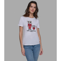 Karl Lagerfeld Paris 'Lunar New Year Duo' T-Shirt für Damen