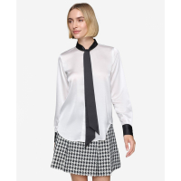 Karl Lagerfeld Paris 'Tie-Neck Satin' Bluse für Damen