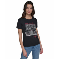 Karl Lagerfeld Paris 'Shopping Graphic' T-Shirt für Damen