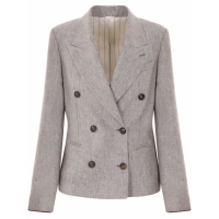 Brunello Cucinelli 'Double-Breasted' Klassischer Blazer für Damen